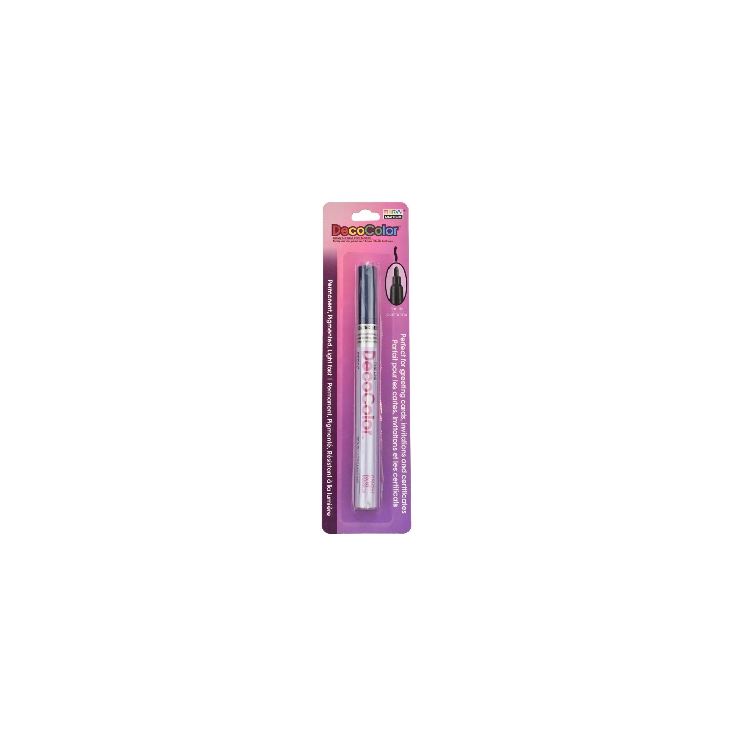 Marvy Uchida® DecoColor® Paint Marker, Fine Tip, 200-S, Ultramarine #50