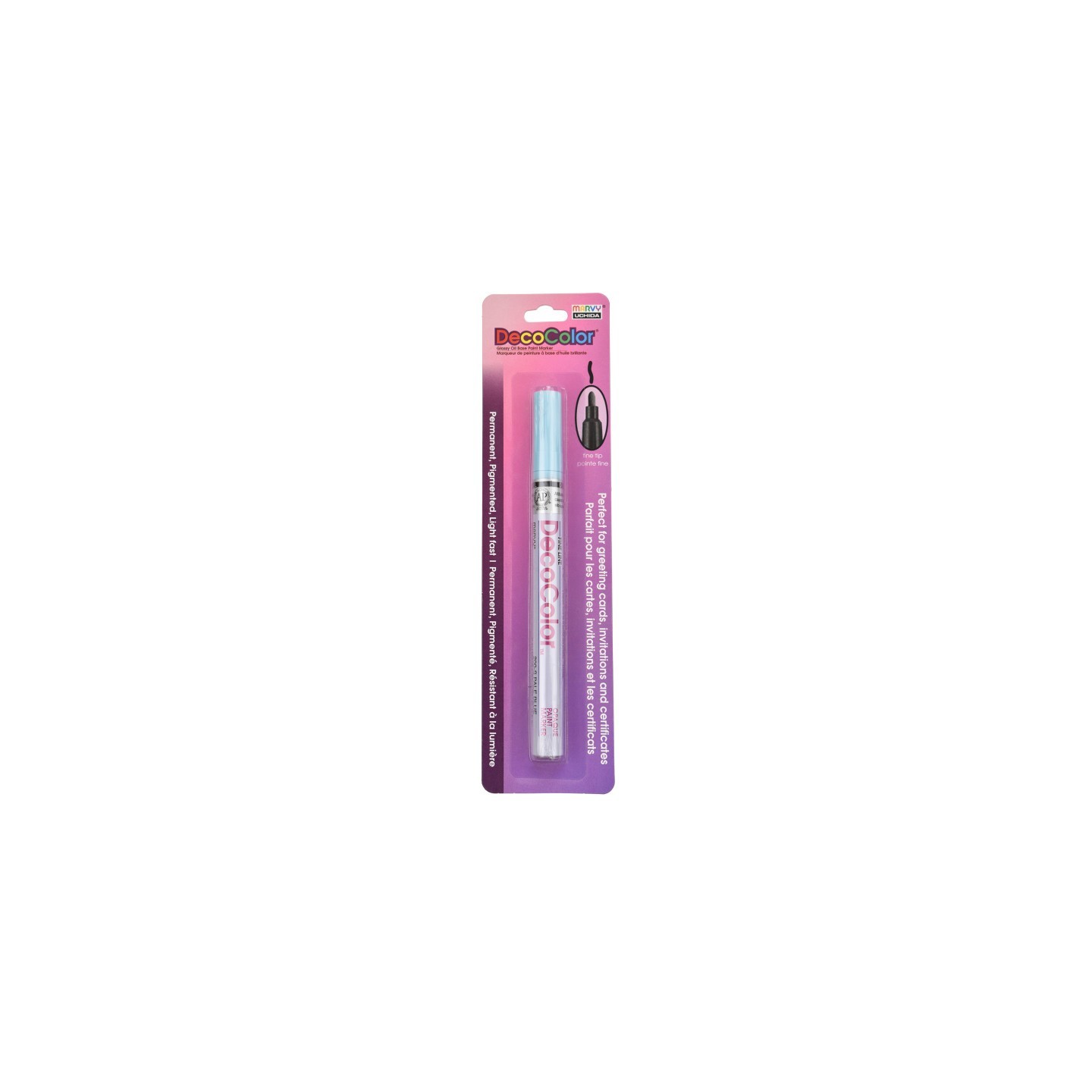 Marvy Uchida® DecoColor® Paint Marker, Fine Tip, 200-S, Pale Blue #53