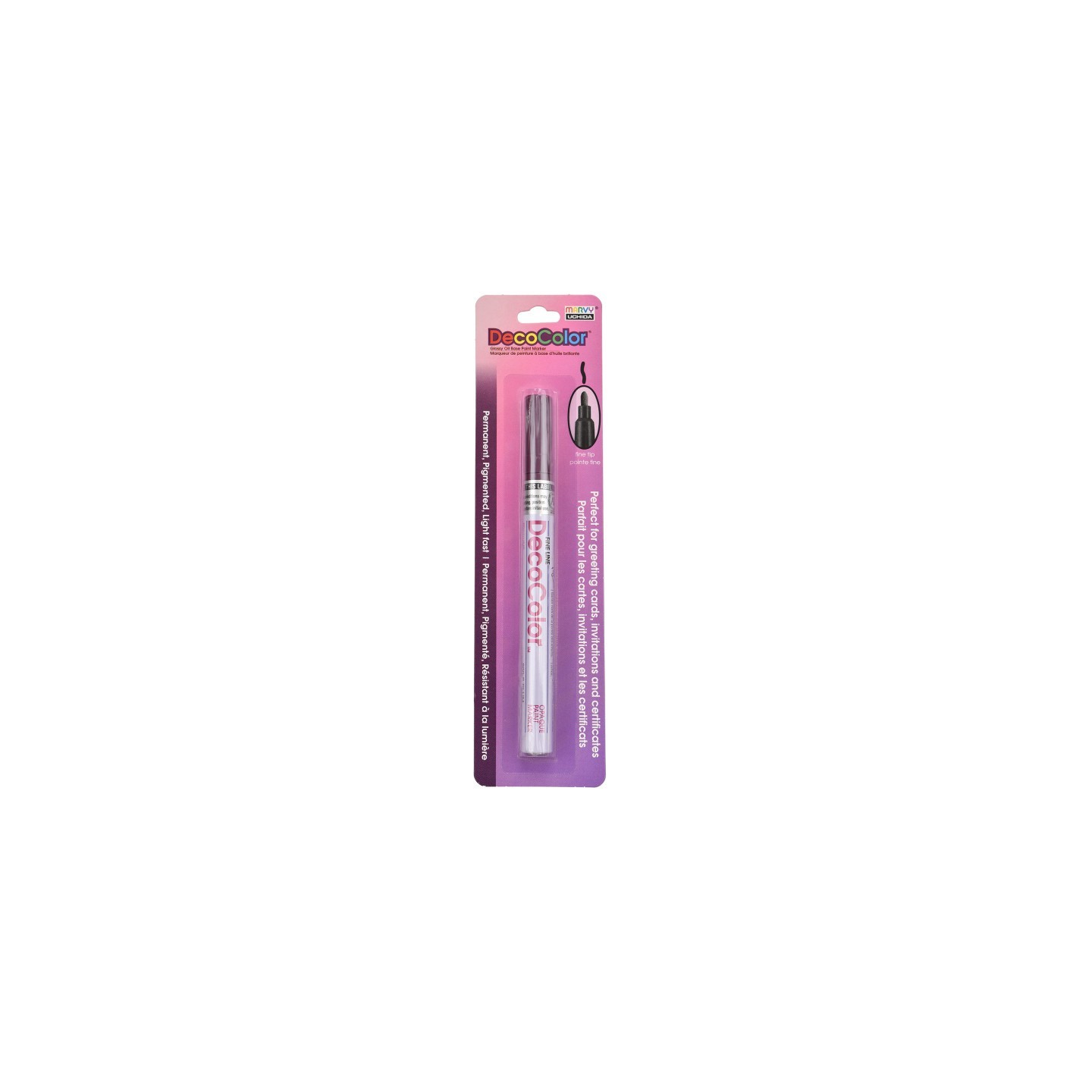 Marvy Uchida® DecoColor® Paint Marker, Fine Tip, 200-S, Plum #64