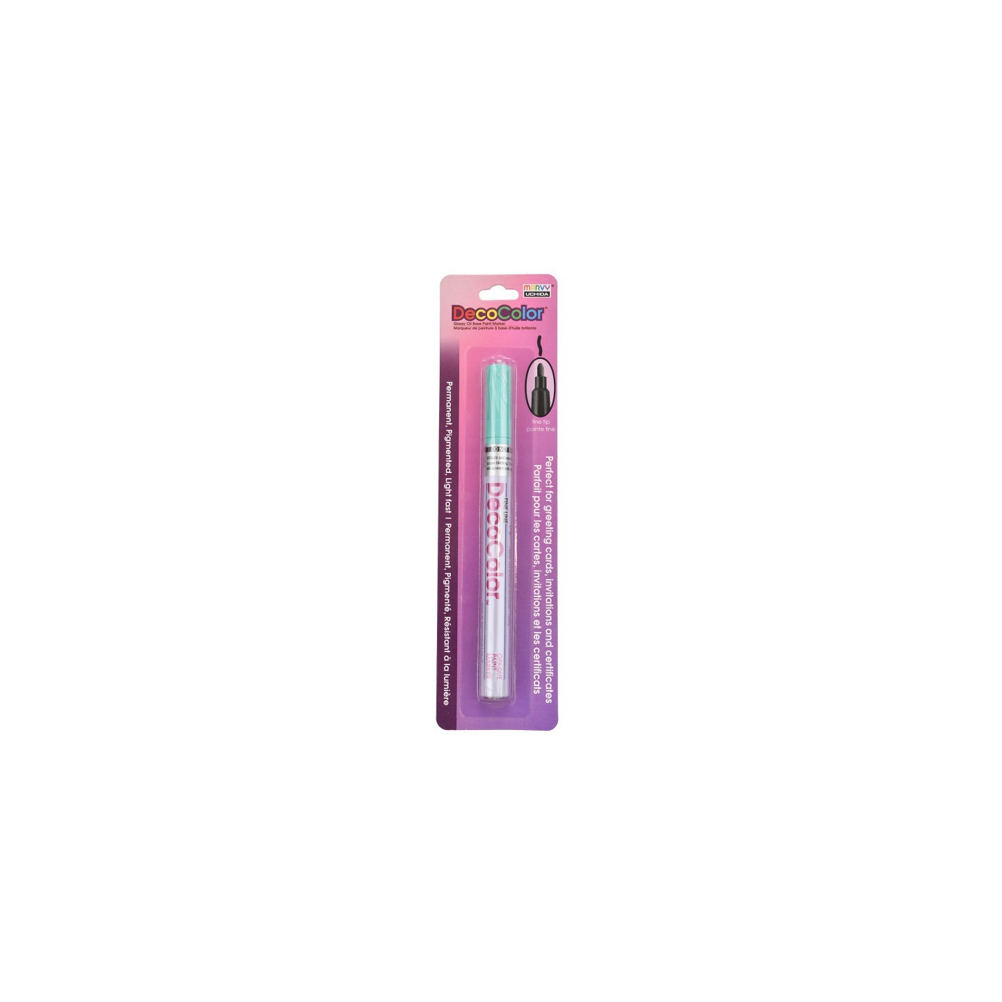 Marvy Uchida® DecoColor® Paint Marker, Fine Tip, 200-S, Peppermint #70