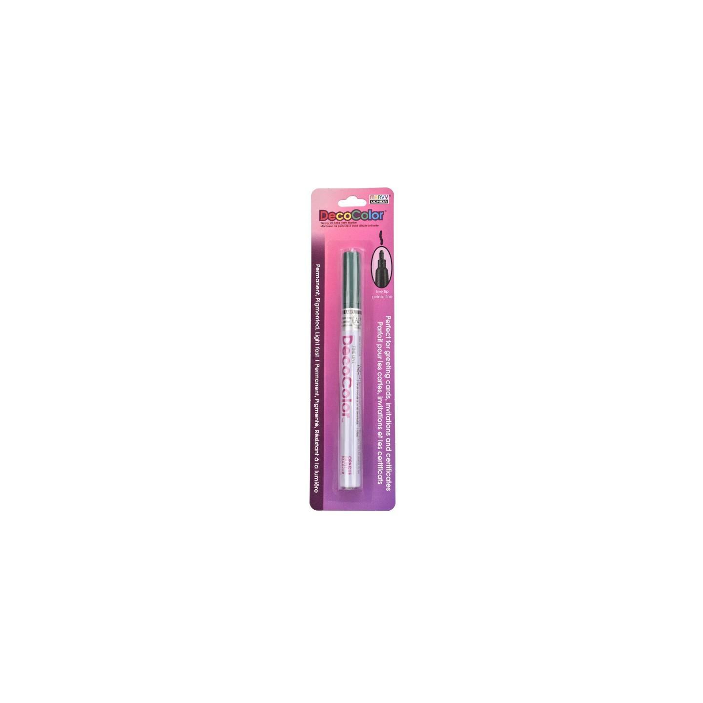 Marvy Uchida® DecoColor® Paint Marker, Fine Tip, 200-S, Pine Green #72