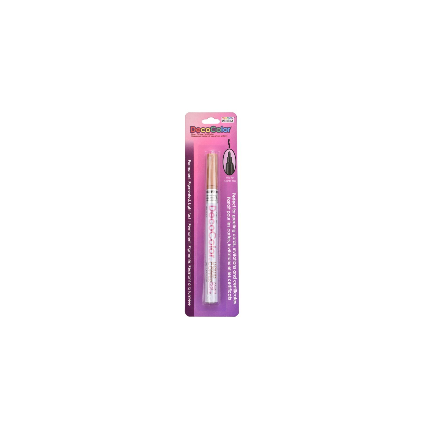 Marvy Uchida® DecoColor® Paint Marker, Fine Tip, 200-S, Copper