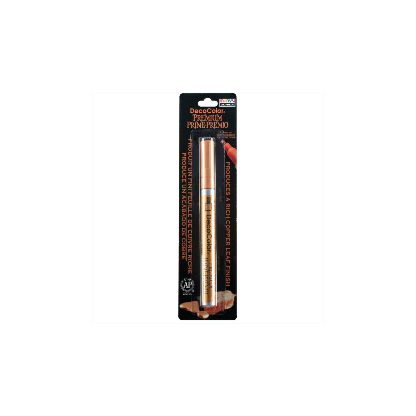 Marvy Uchida® DecoColor® Premium Paint Marker, 250-S, Leafing Tip, Copper