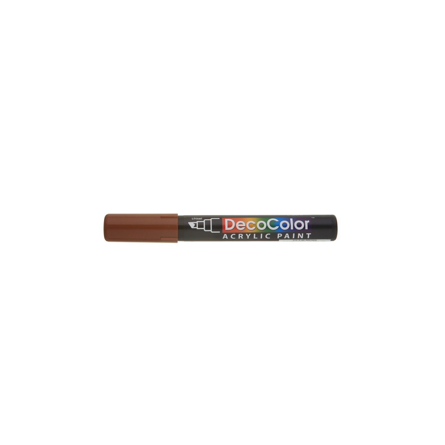Marvy Uchida® DecoColor® Acrylic Paint Marker, 315-S, Chisel Tip, Brown #6