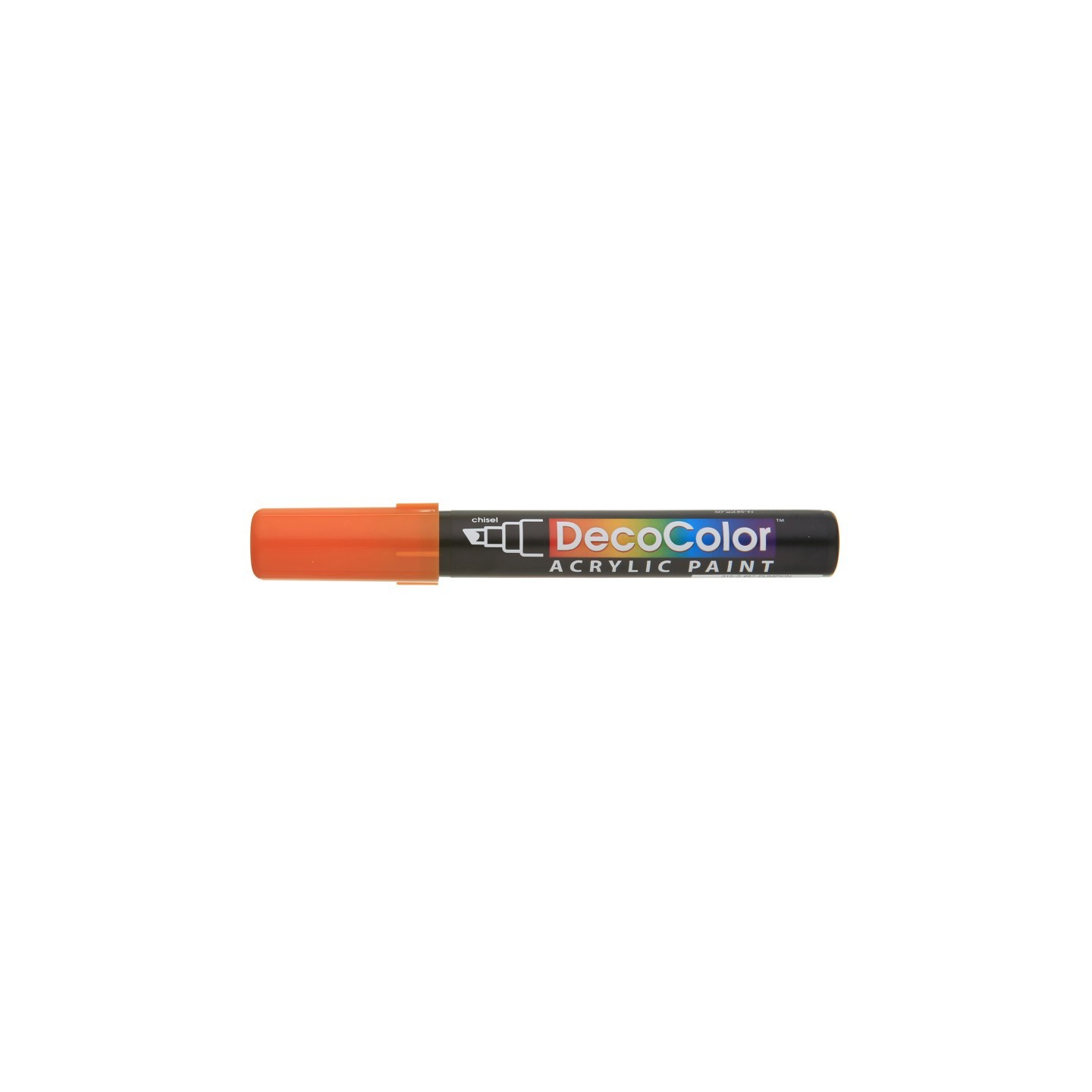 Marvy Uchida® DecoColor® Acrylic Paint Marker, 315-S, Chisel Tip, Pumpkin #87