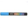 Marvy Uchida® DecoColor® Acrylic Paint Marker, 315-S, Chisel Tip, Metallic Blue