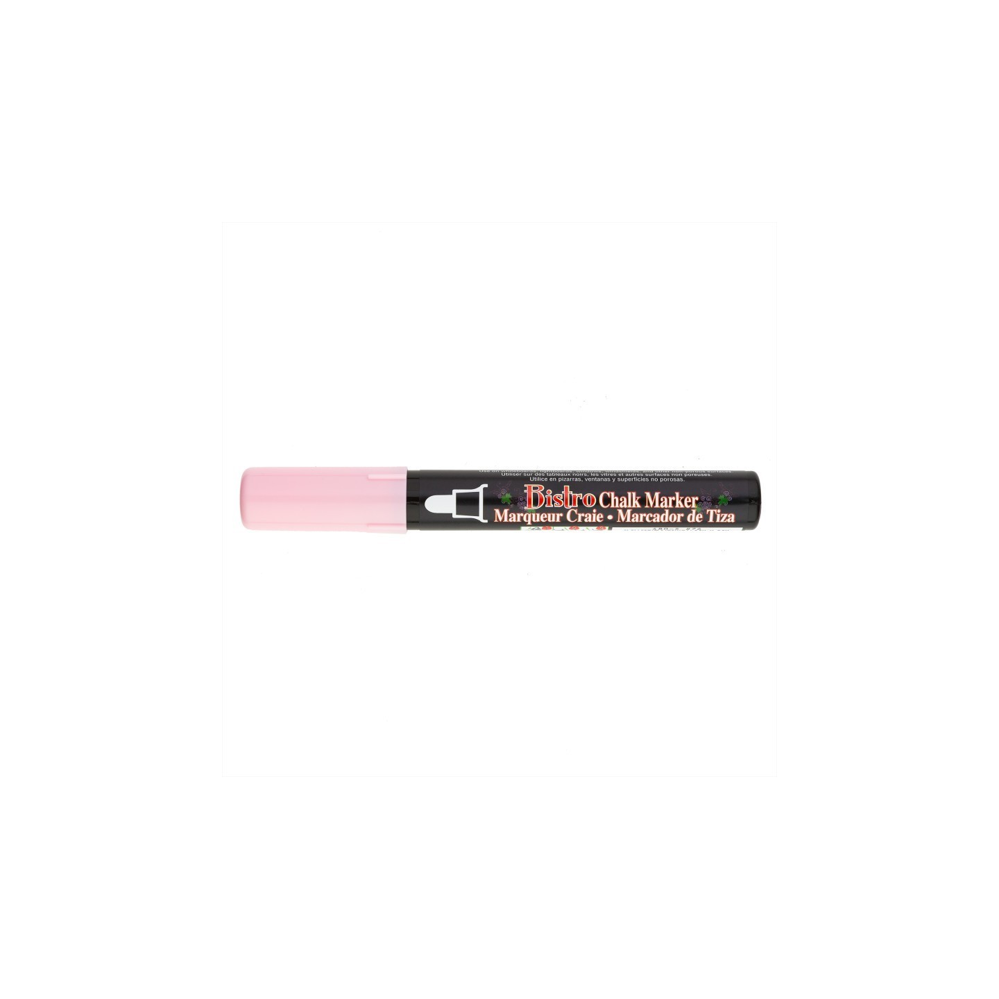 Marvy Uchida® Bistro Chalk Marker Broad Tip, 480-S, Blush Pink
