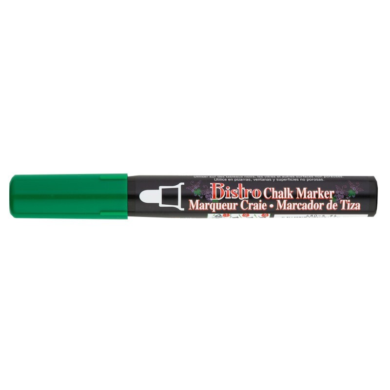 Marvy Uchida® Bistro Chalk Marker Broad Tip, 480-S, Green