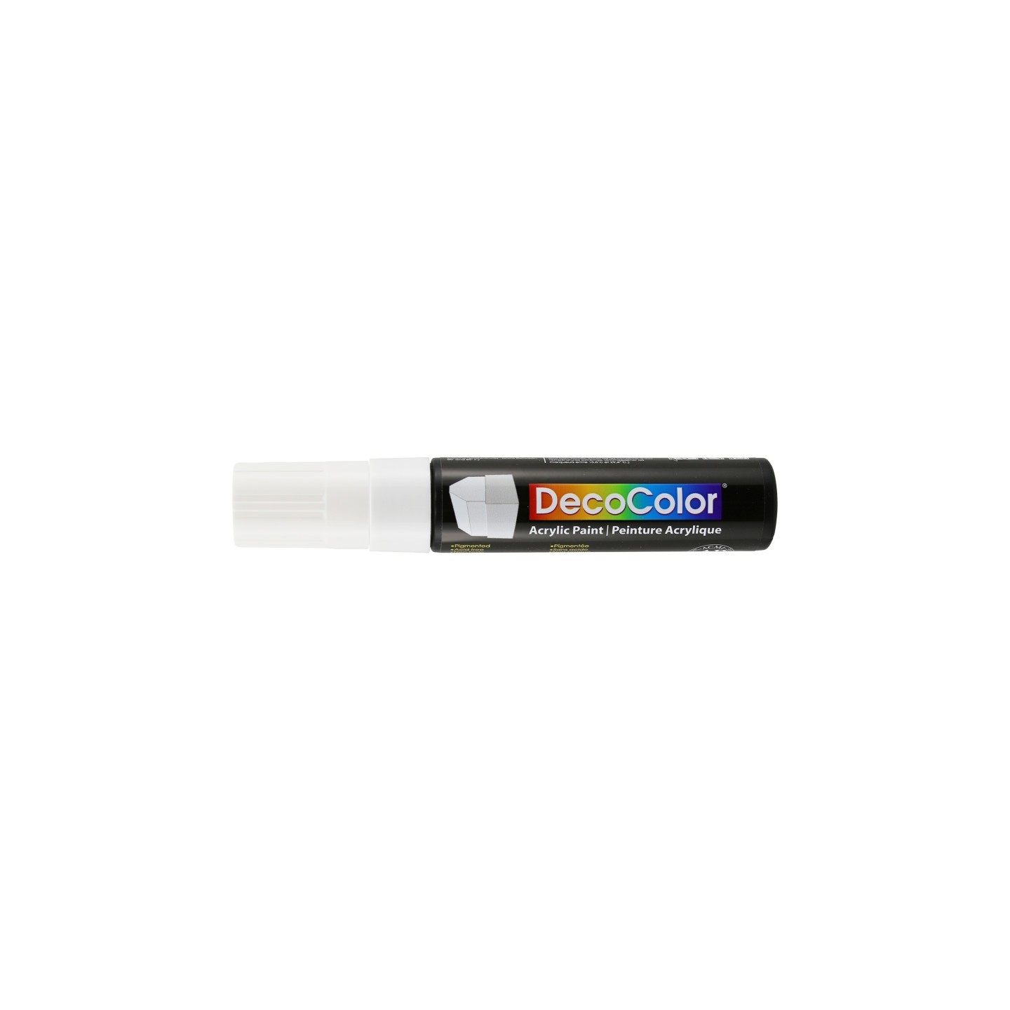Marvy Uchida® DecoColor® Acrylic Paint Marker, 515-C, Wedge Tip, White