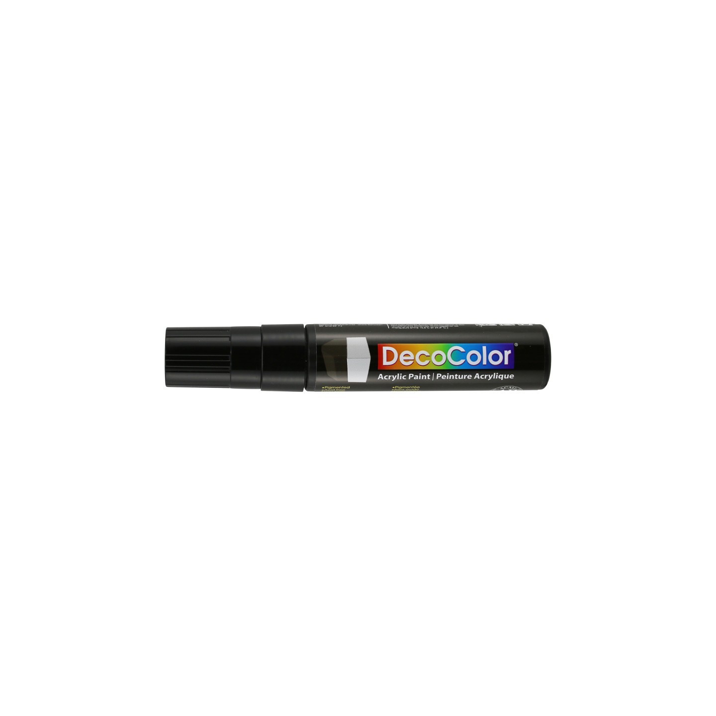 Marvy Uchida® DecoColor® Acrylic Paint Marker, 515-C, Wedge Tip, Black