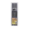 Marvy Uchida® Le Pen® Drawing Pens, Black, 0.3 mm Tip, Set of 4