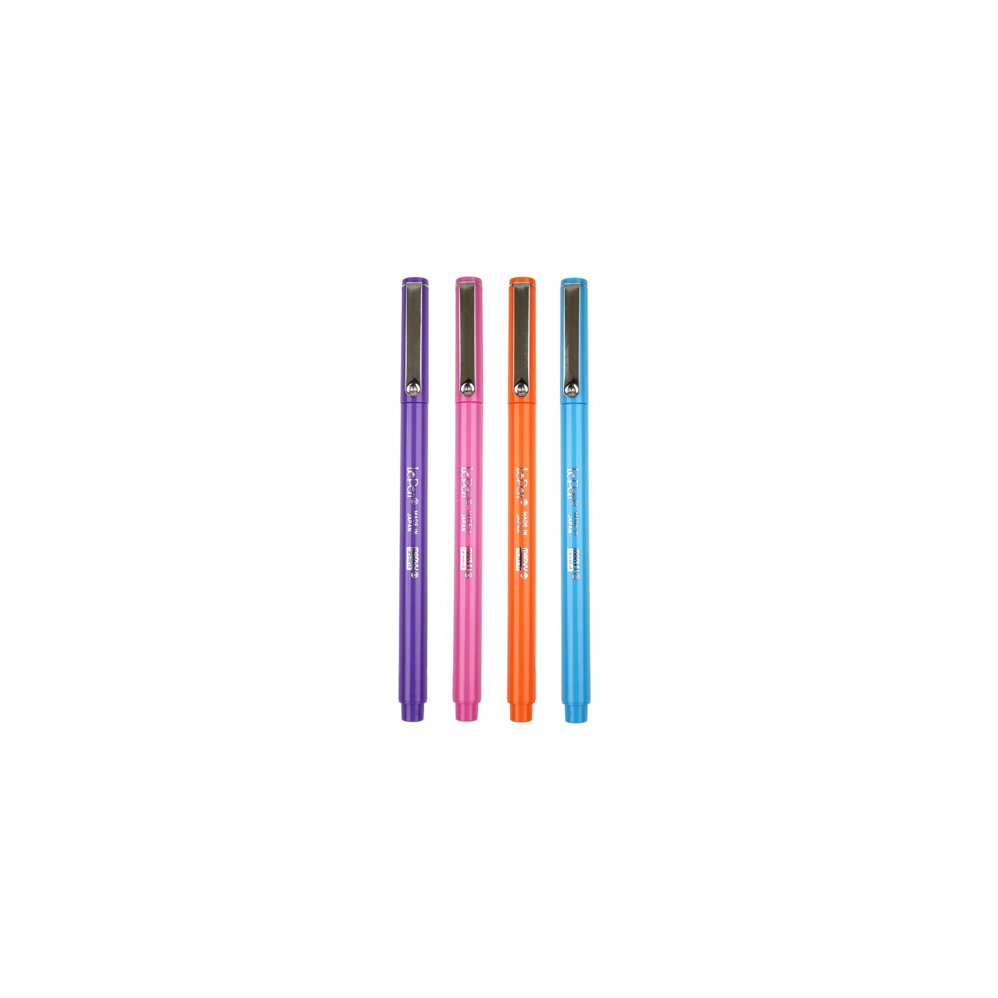 Marvy Uchida® Le Pen® Drawing Pens, Brilliant Colors, 0.3 mm Tip, Set of 4