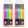 Marvy Uchida® LePen® Flex, 6 Neon Colors Per Pack, 2 Packs