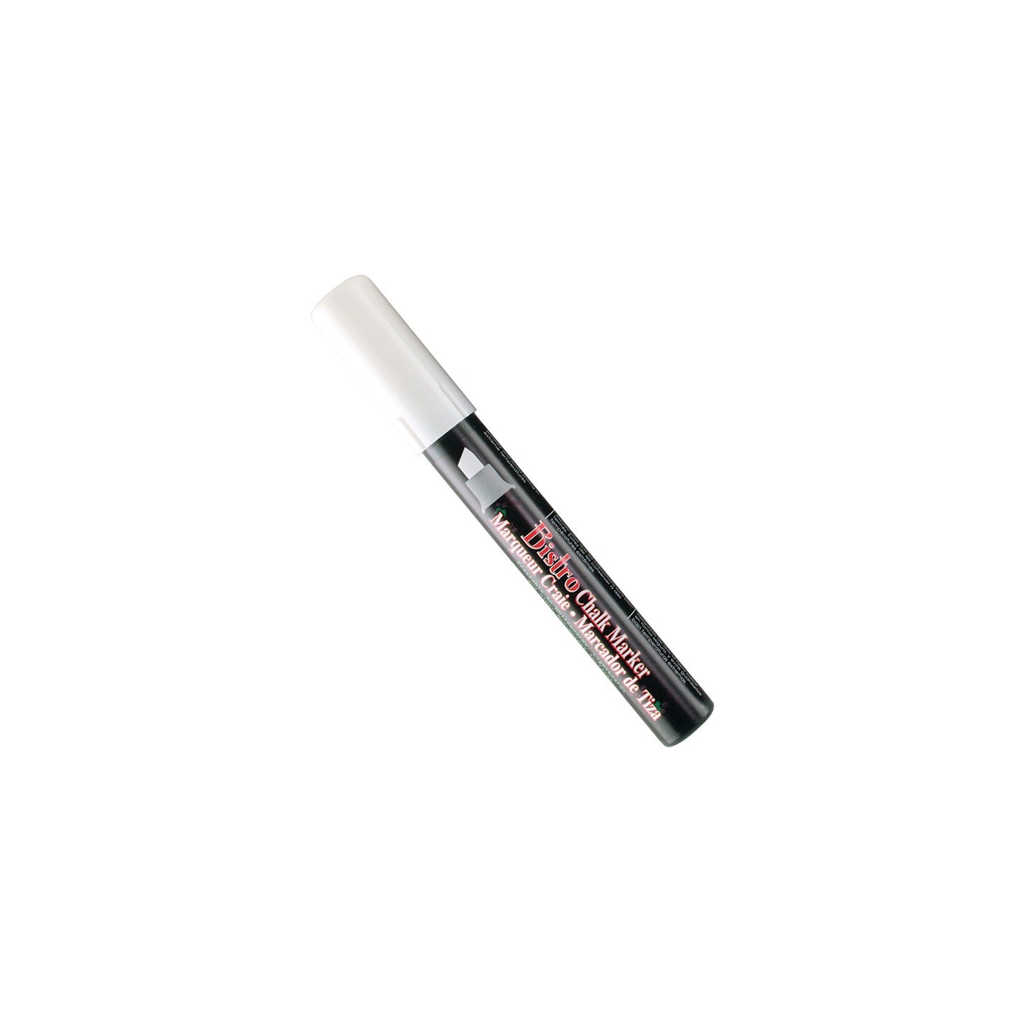 Marvy Uchida® Bistro Chalk Marker, Chisel Tip, White, 1 Count