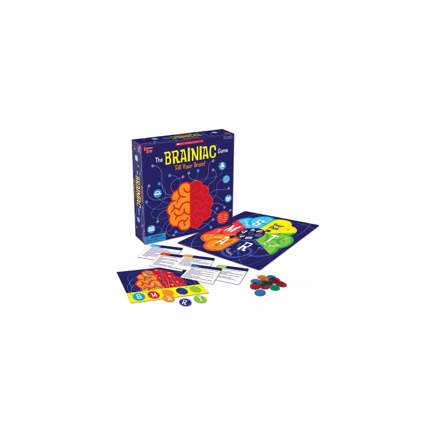 University Games Scholastic® The Brainiac™ Game