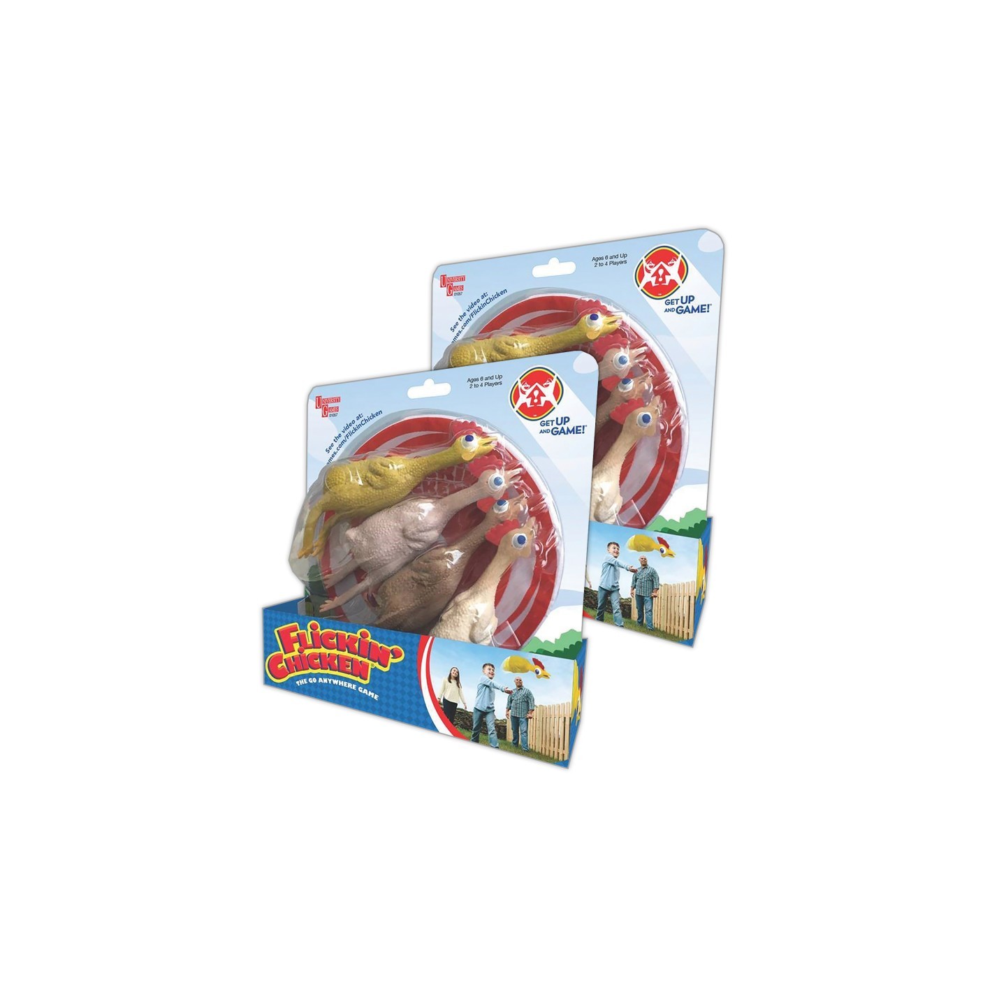 University Games Flickin' Chicken®, Pack of 2