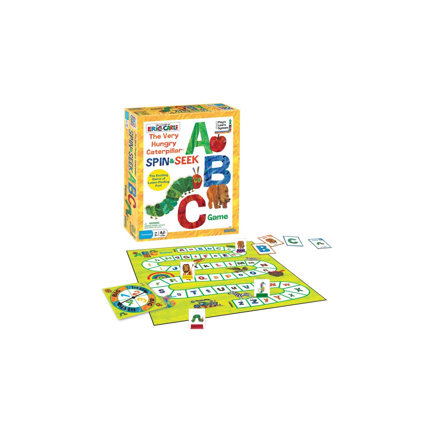 Briarpatch® The Very Hungry Caterpillar™ Spin & Seek ABC Game