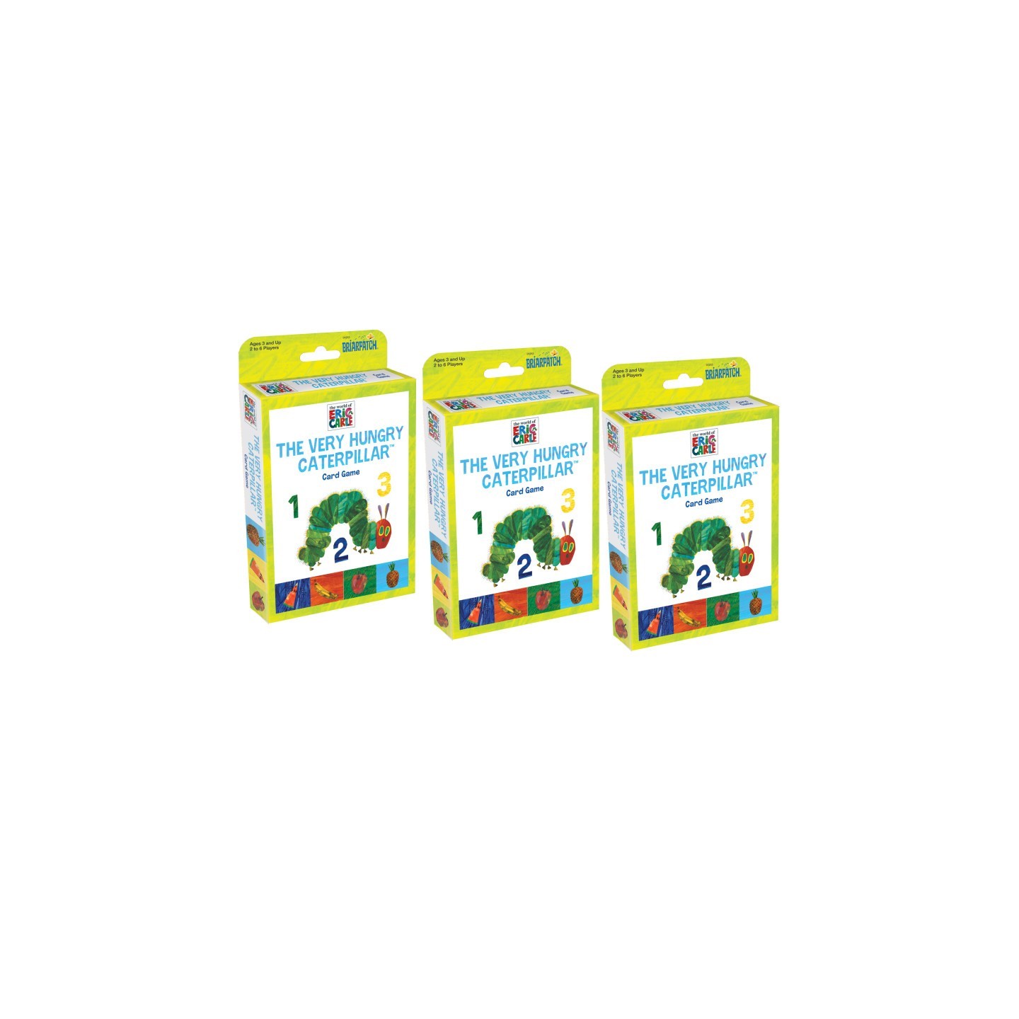 Briarpatch® The World of Eric Carle™ The Very Hungry Caterpillar™ Card Game, Pack of 3