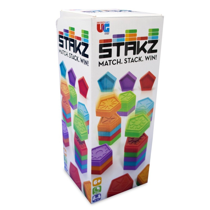 University Games Stakz Tile Laying Game