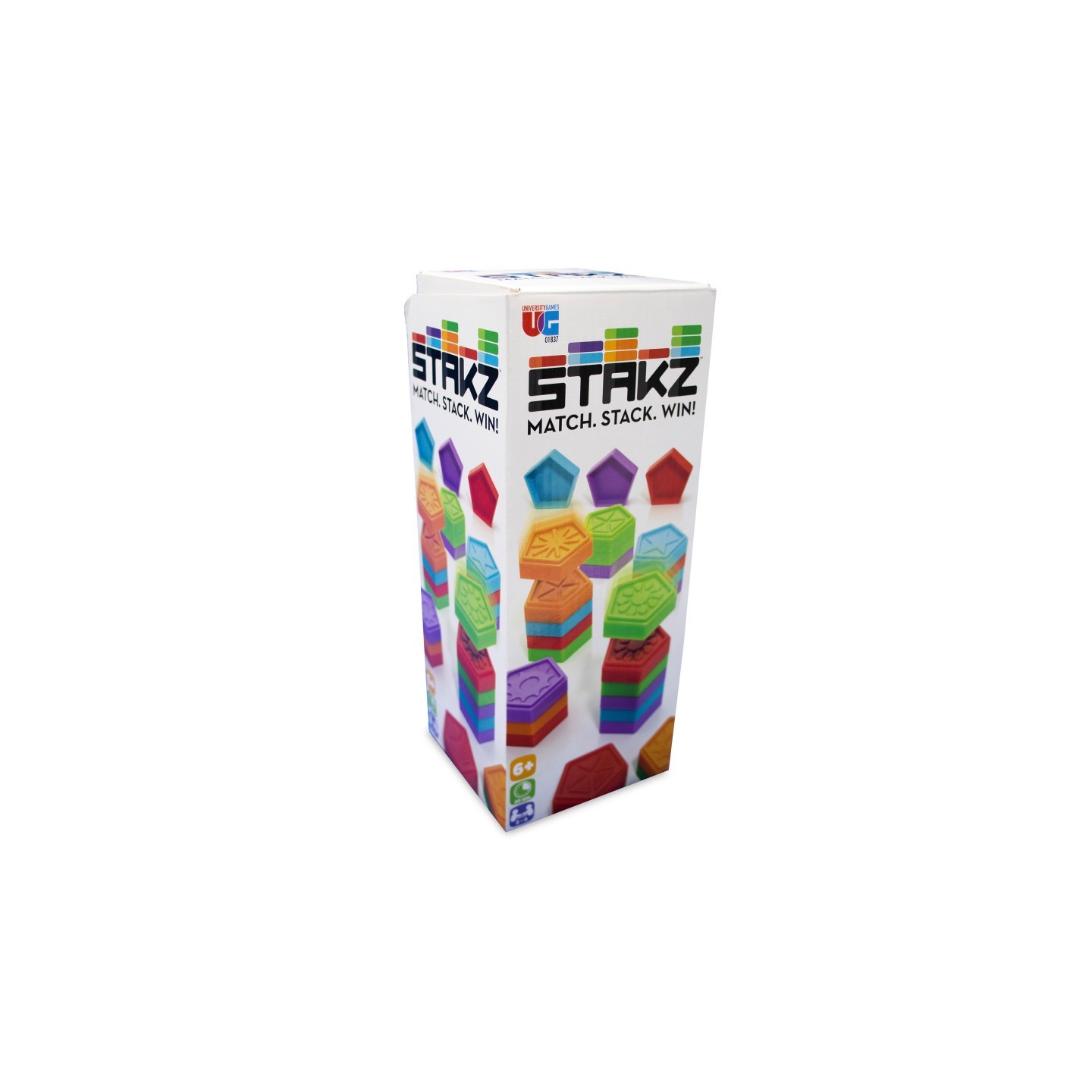 University Games Stakz Tile Laying Game