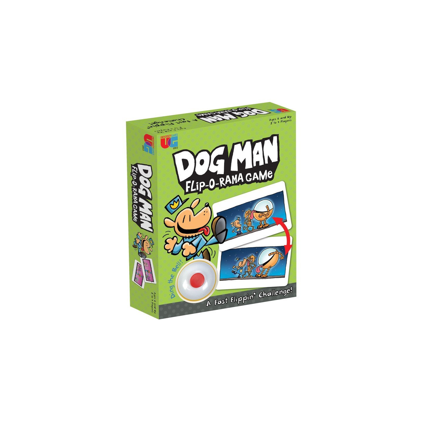 University Games Dog Man Flip-O-Rama Game