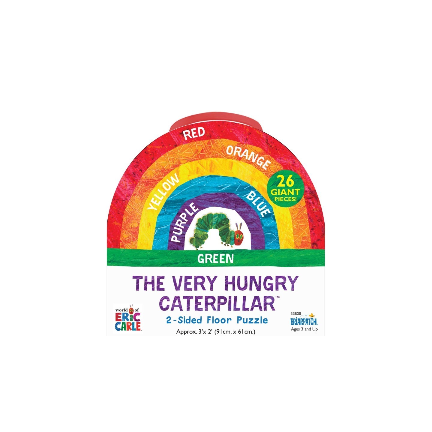 Briarpatch® The World of Eric Carle™ The Very Hungry Caterpillar 2-Sided Floor Puzzle