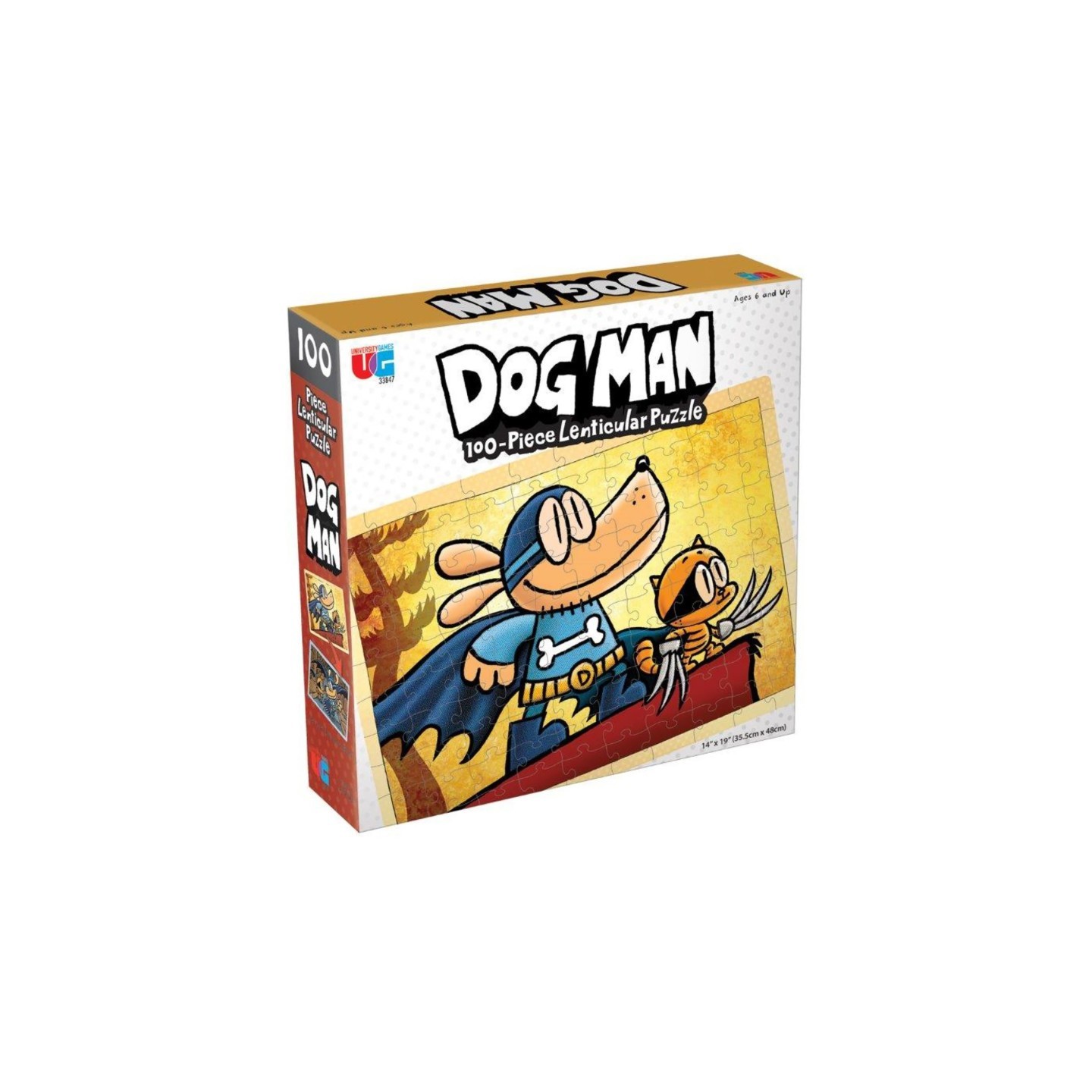 University Games Dog Man Adventures Puzzle