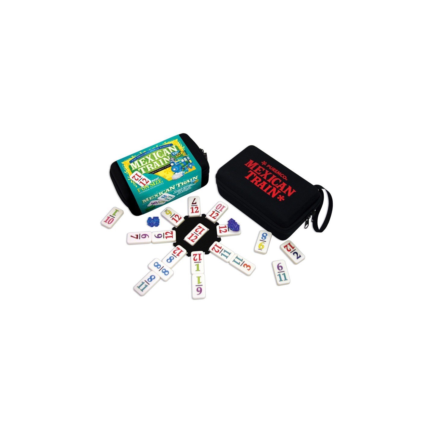 University Games Mexican Train To-Go, Blister Pack