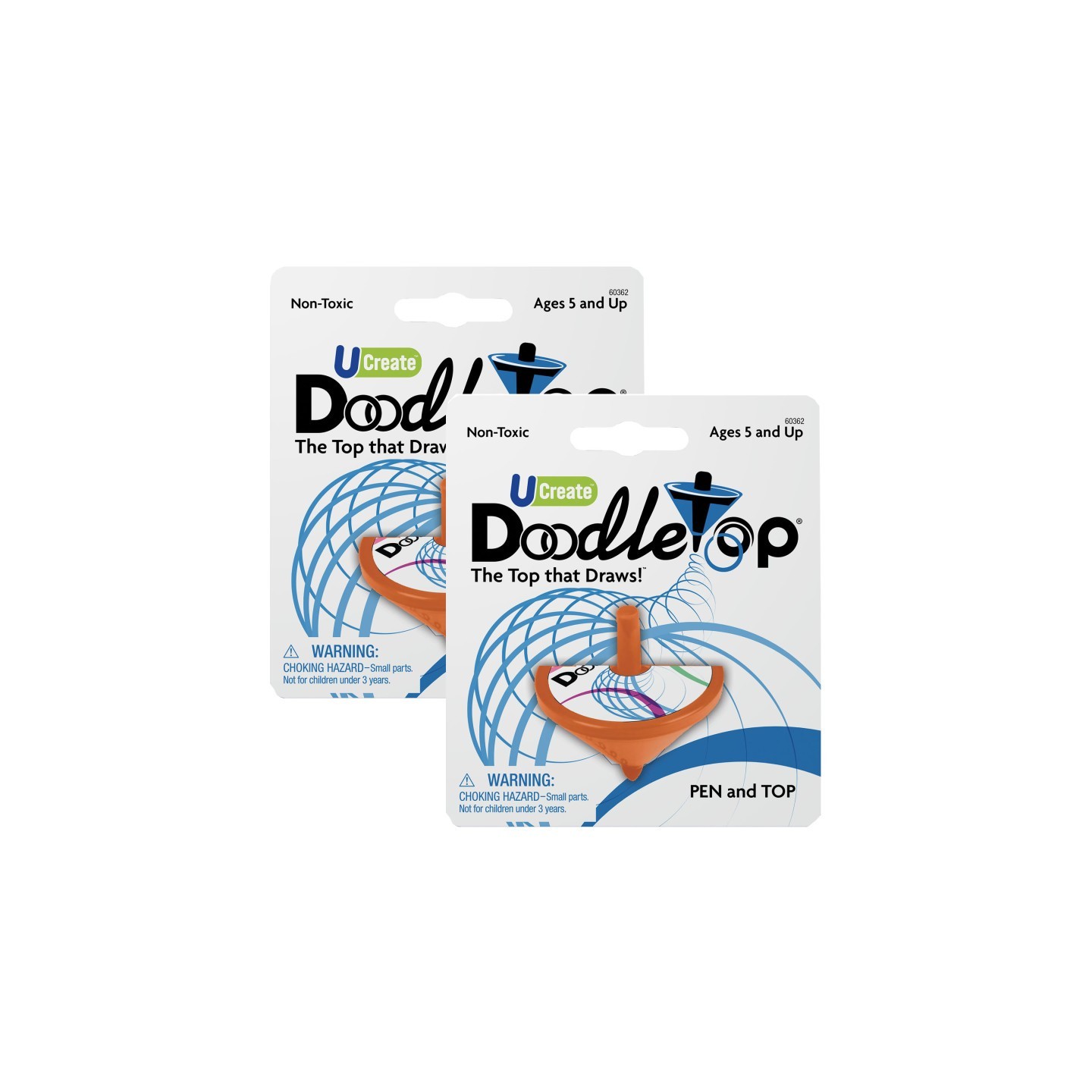 University Games Doodletop, Assorted Colors, Pack of 2