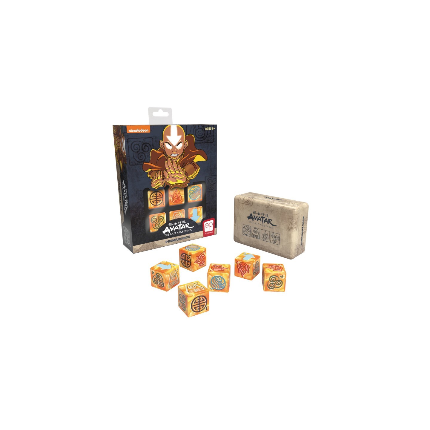 USAopoly Avatar The Last Airbender Premium Dice Set