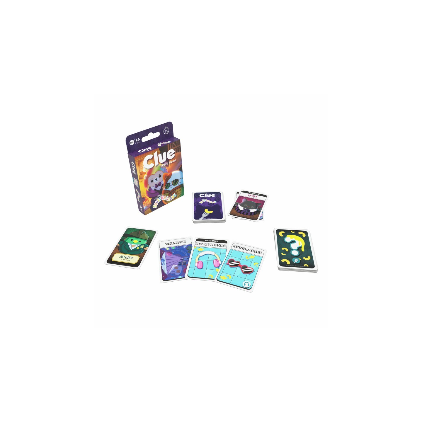 USAopoly CLUE® CARD GAME: Original Squishmallows™