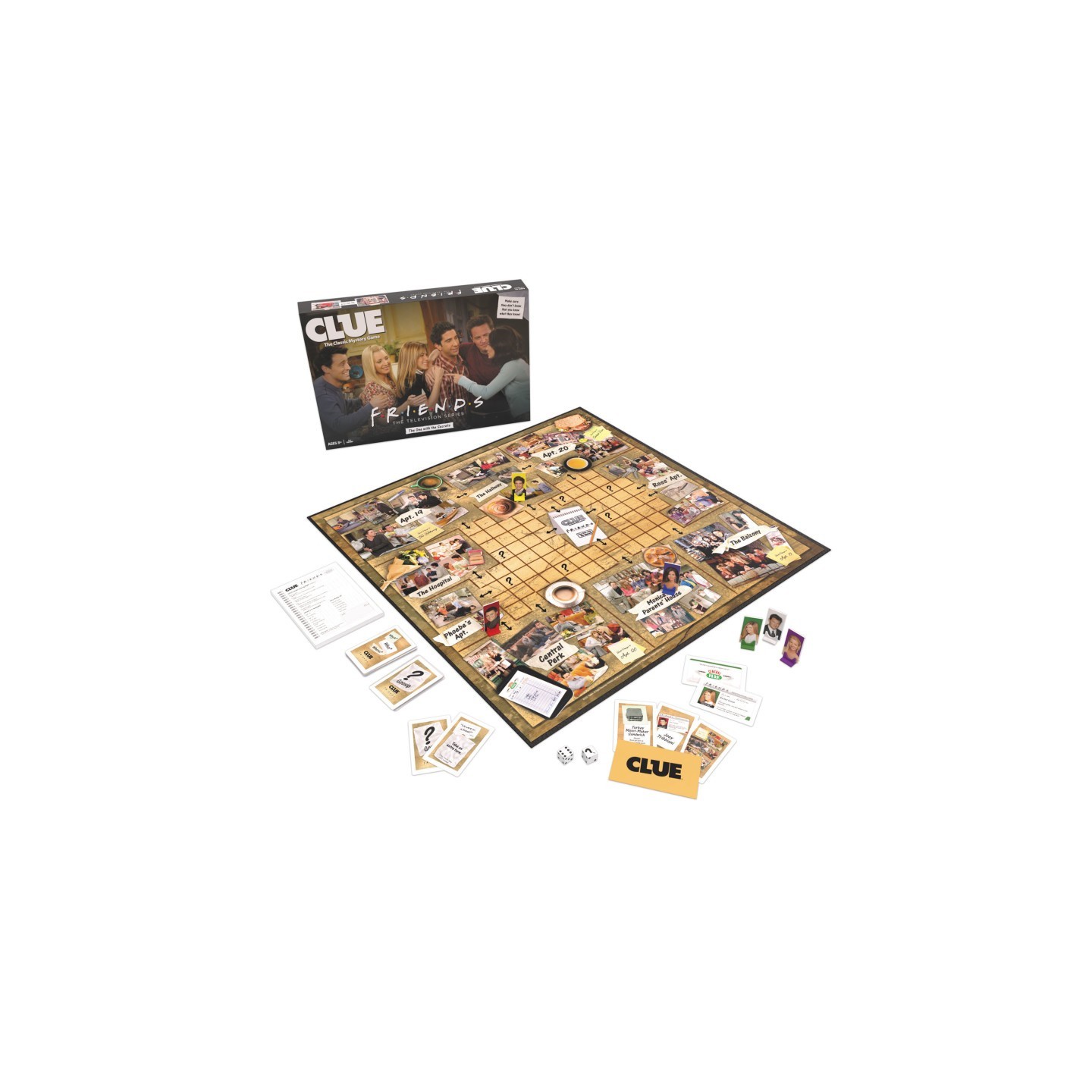USAopoly CLUE®: Friends