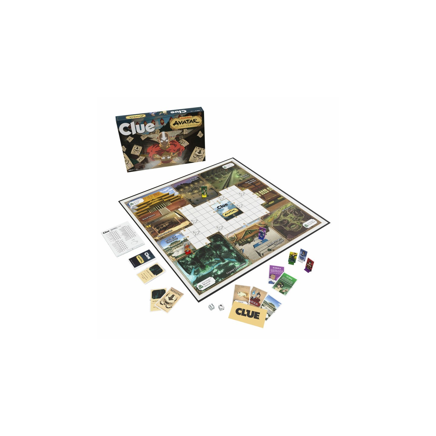 USAopoly CLUE® Avatar The Last Airbender Board Game