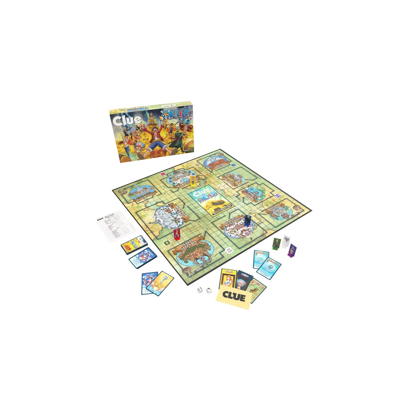 USAopoly CLUE® One Piece Board Game