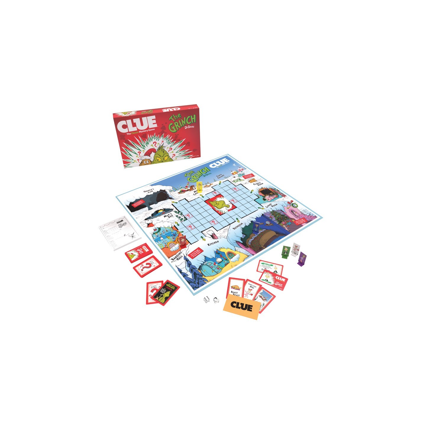 USAopoly CLUE®: The Grinch