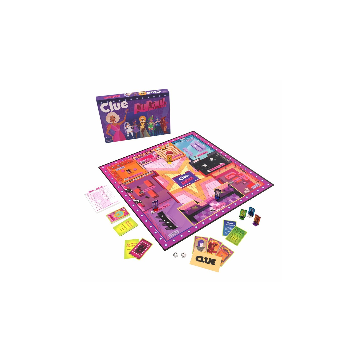 USAopoly CLUE® RuPaul’s Drag Race Board Game