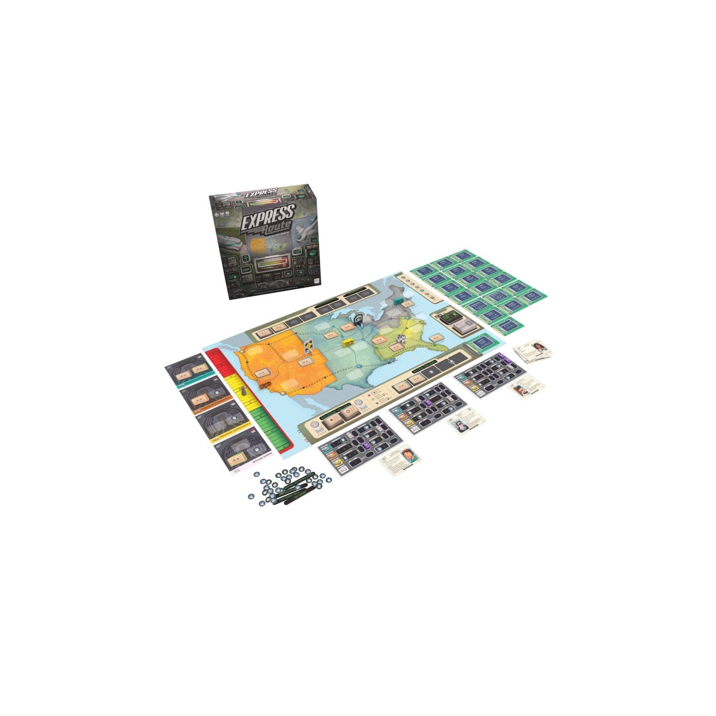 USAopoly Express Route™ Board Game
