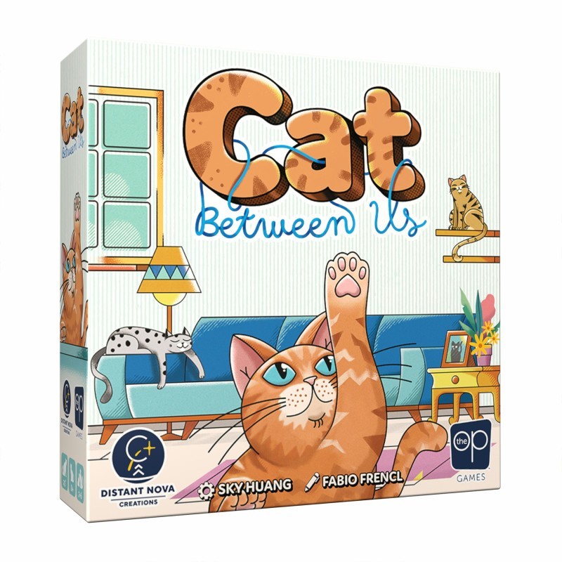 USAopoly Cat Between Us Card Game