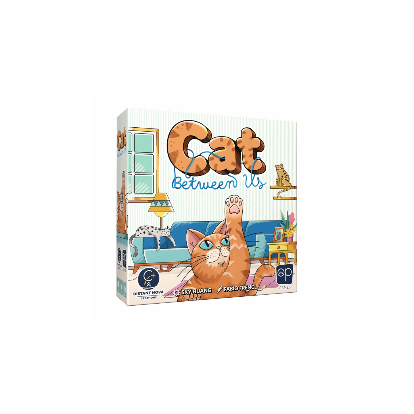 USAopoly Cat Between Us Card Game