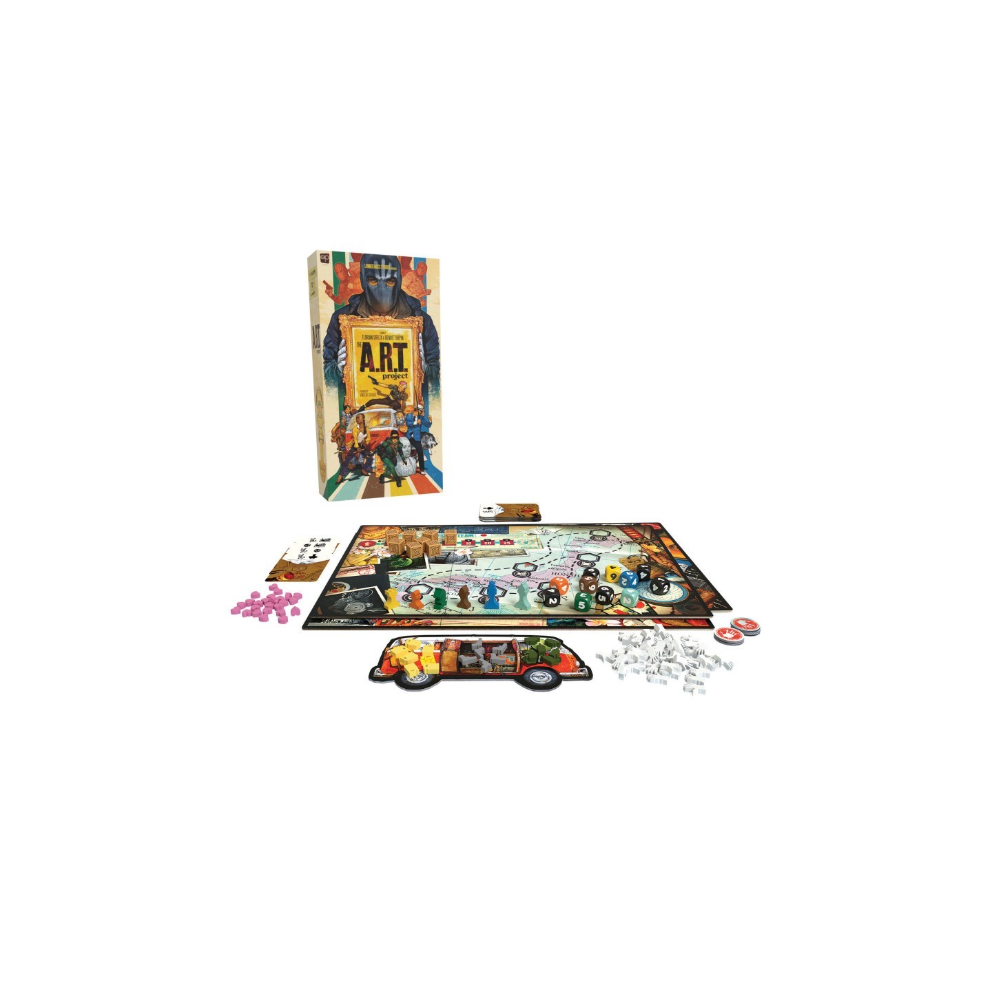 USAopoly The A.R.T. Project Board Game