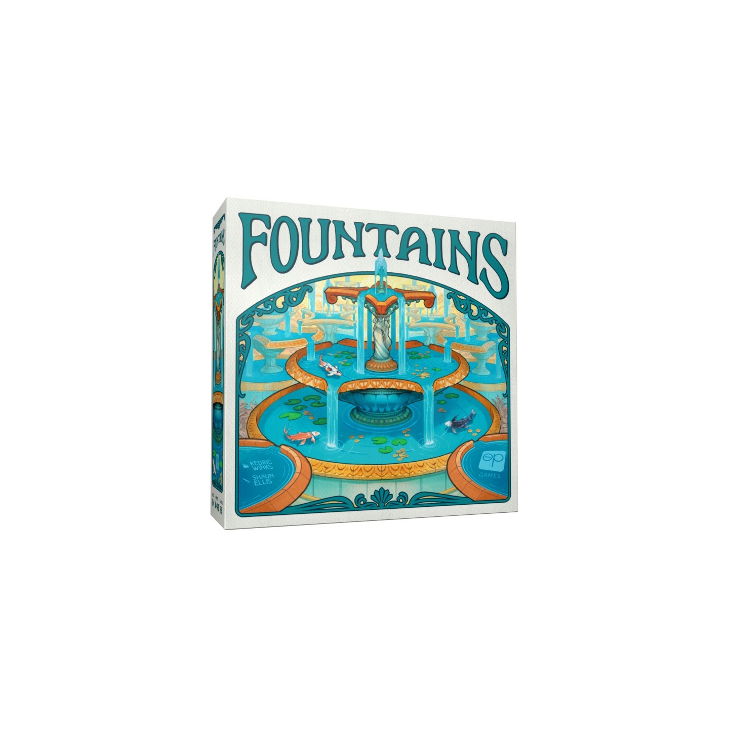 USAopoly Fountains Board Game