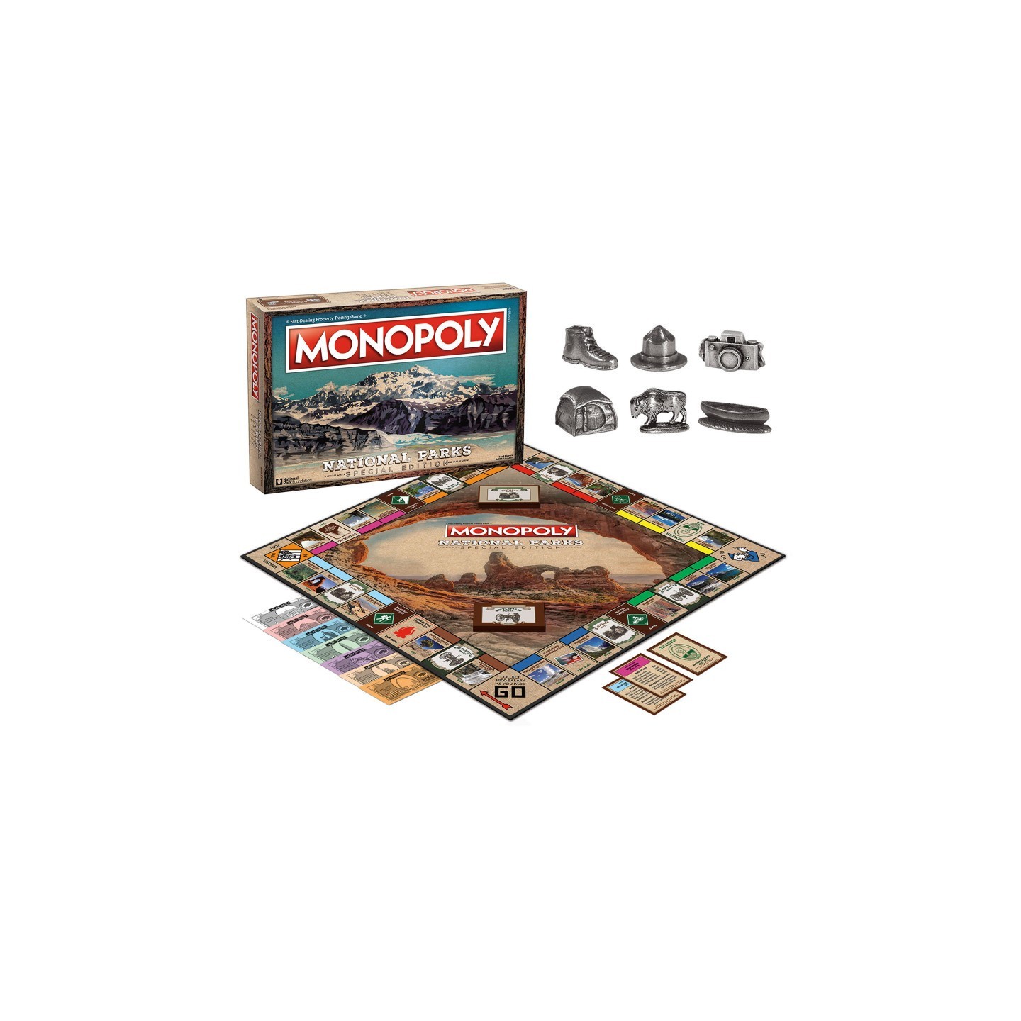 USAopoly MONOPOLY®: National Parks Edition