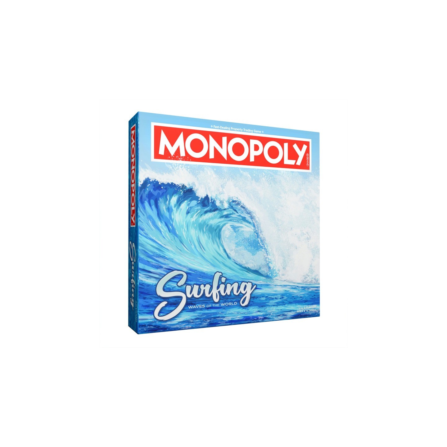 USAopoly MONOPOLY® Surfing Waves of The World Board Game