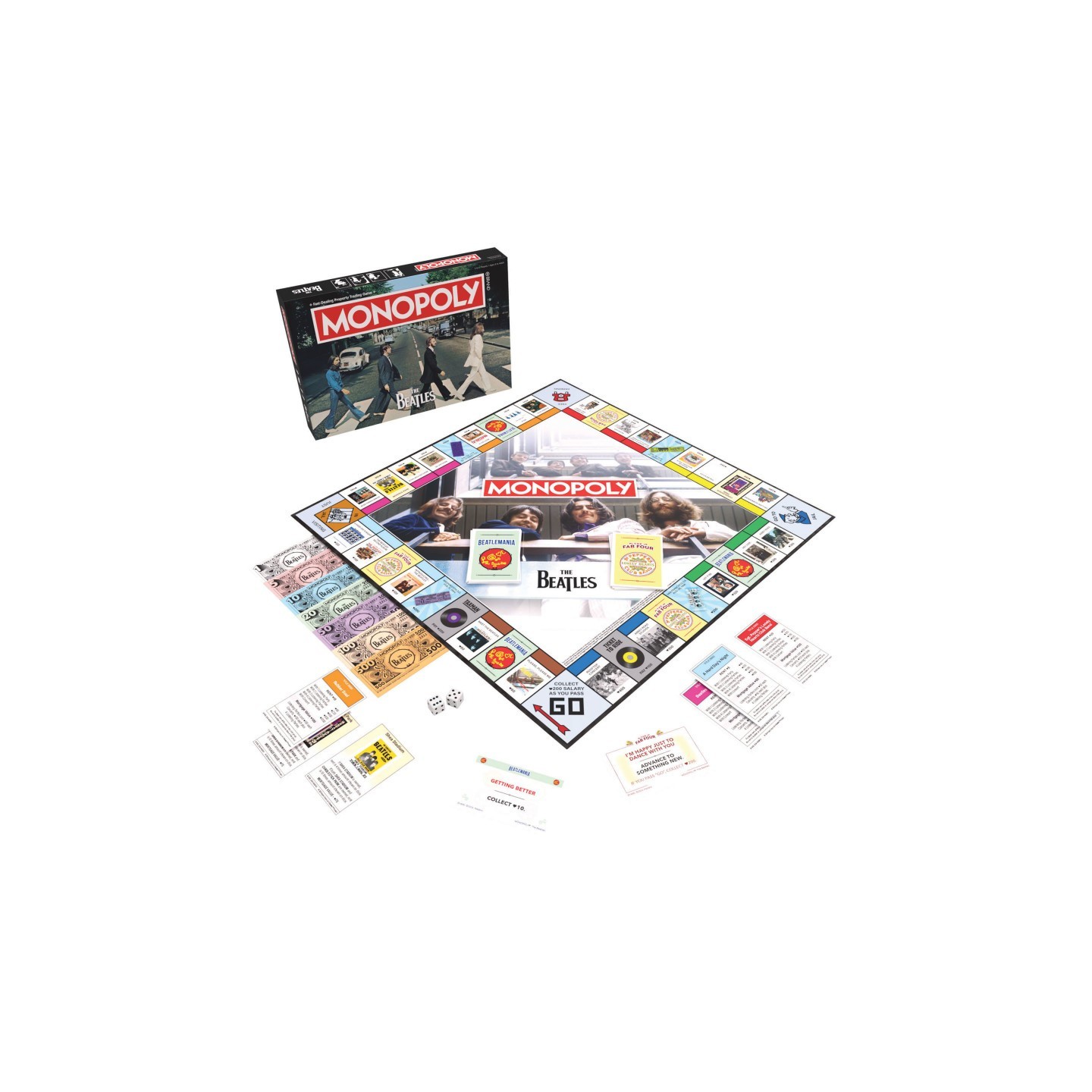 USAopoly MONOPOLY®: The Beatles Board Game