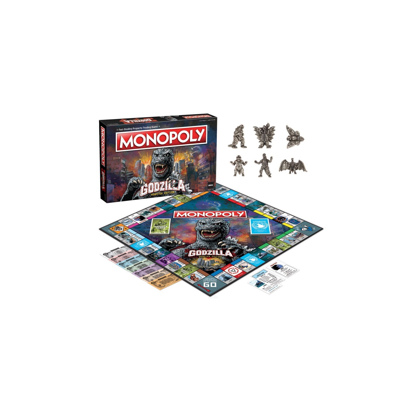 USAopoly MONOPOLY®: Godzilla