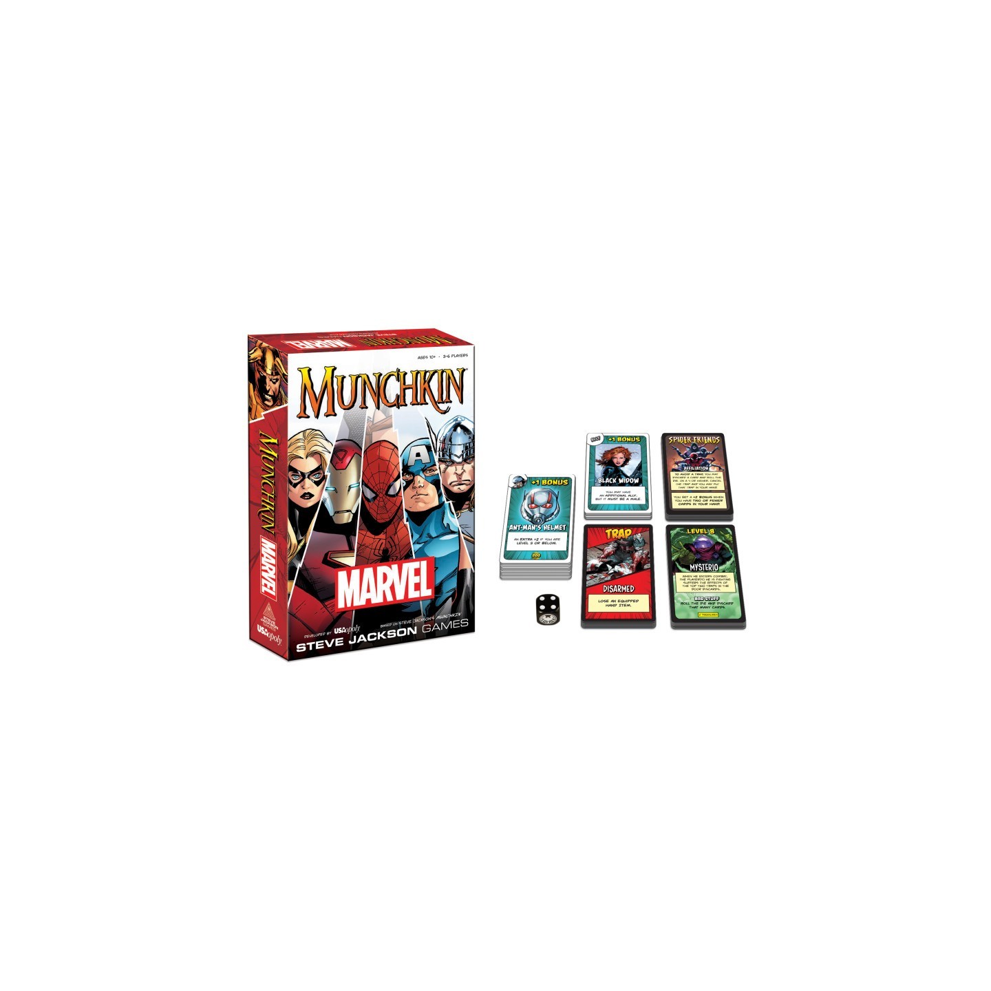 USAopoly MUNCHKIN®: Marvel Edition Card Game