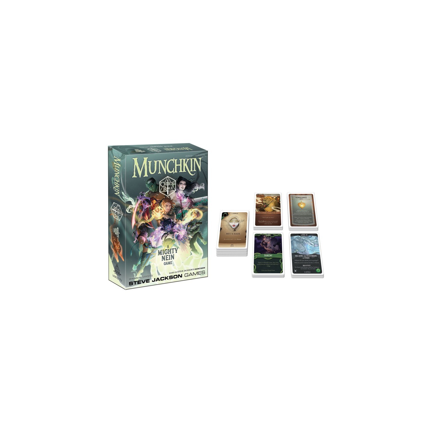 USAopoly MUNCHKIN®: Critical Role Card Game