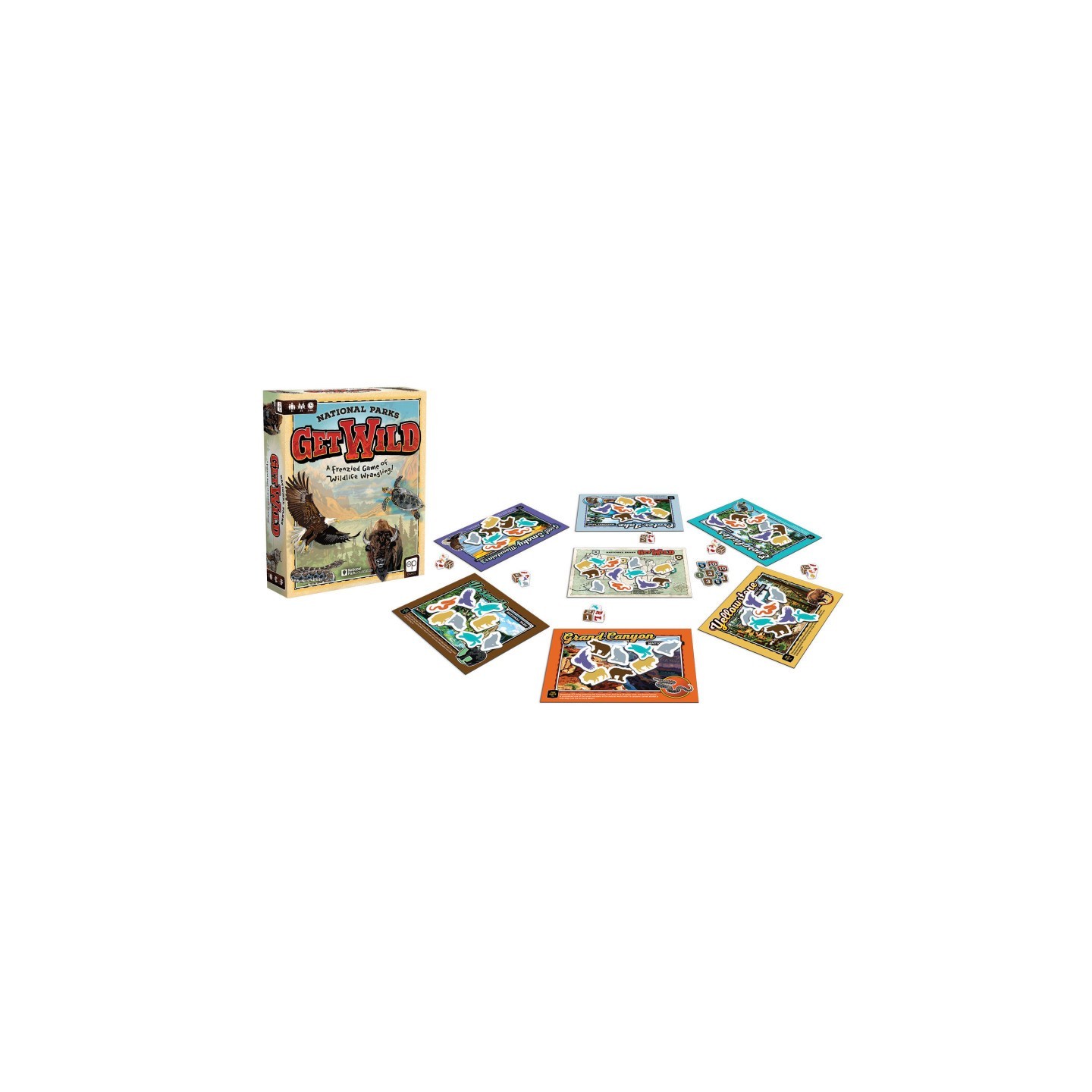 USAopoly National Parks Get Wild Game