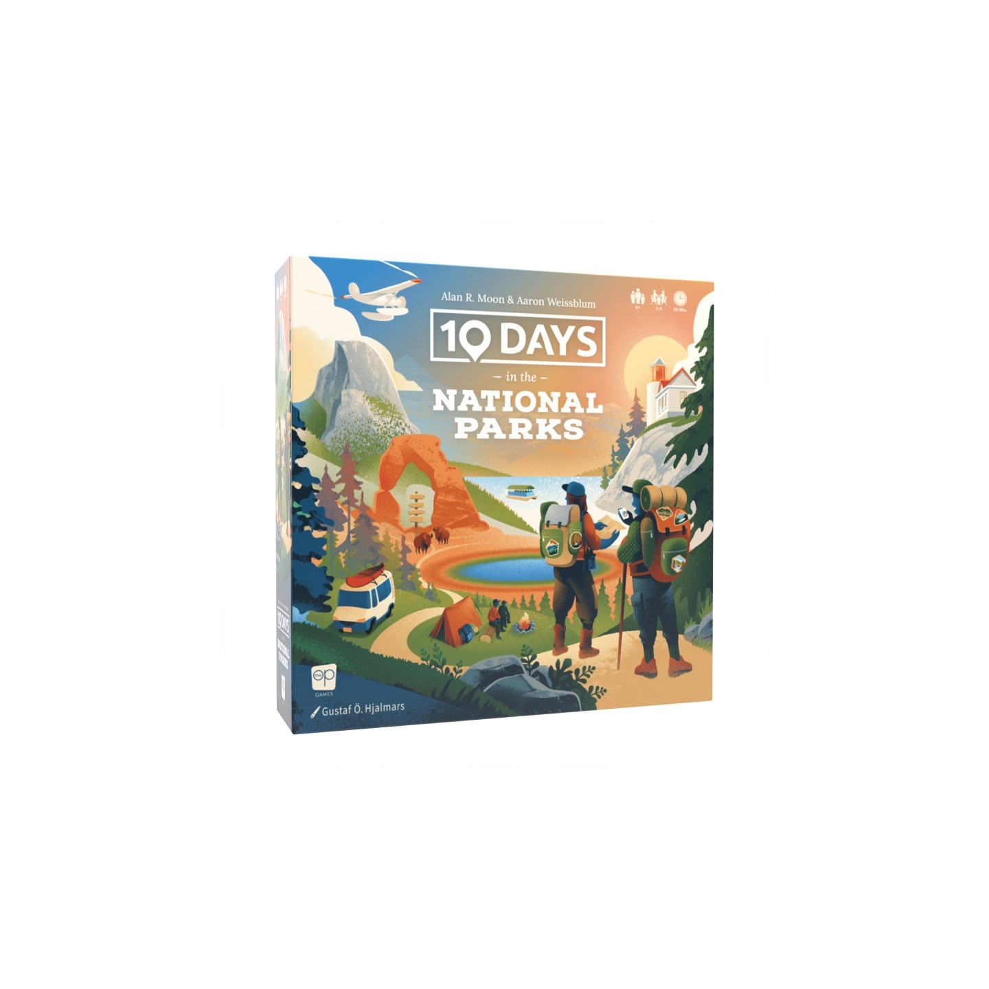 USAopoly 10 Days In The National Parks Board Game