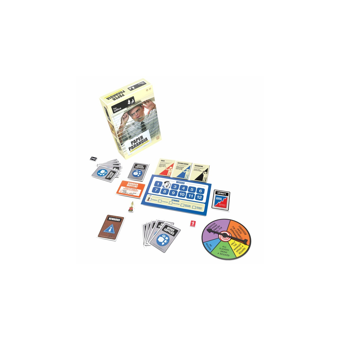 USAopoly The Office: Paper Paranoia Board Game